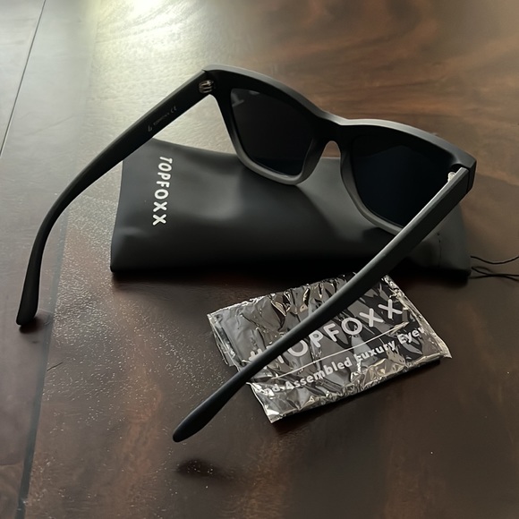 TOPFOXX COSMO BLACK & GREY GLASSES. - Picture 7 of 11